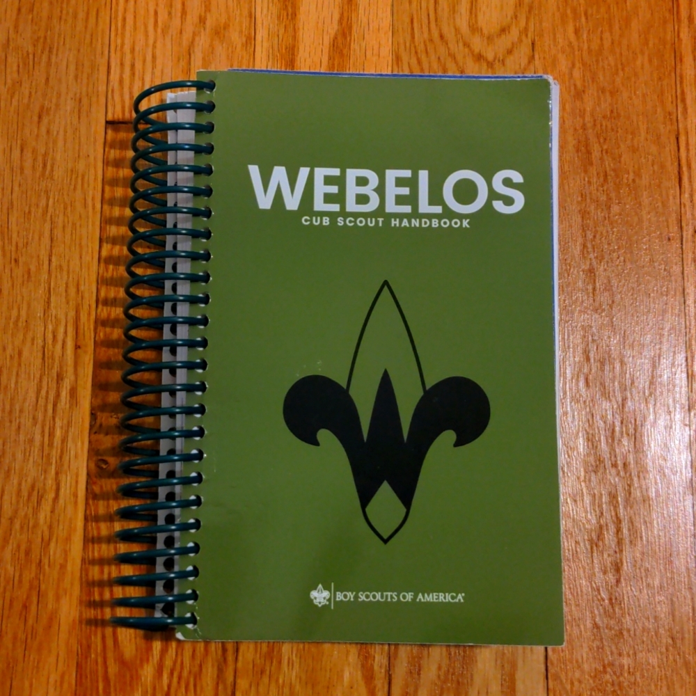 CUB SCOUT WEBELOS Handbook BSA - 2022